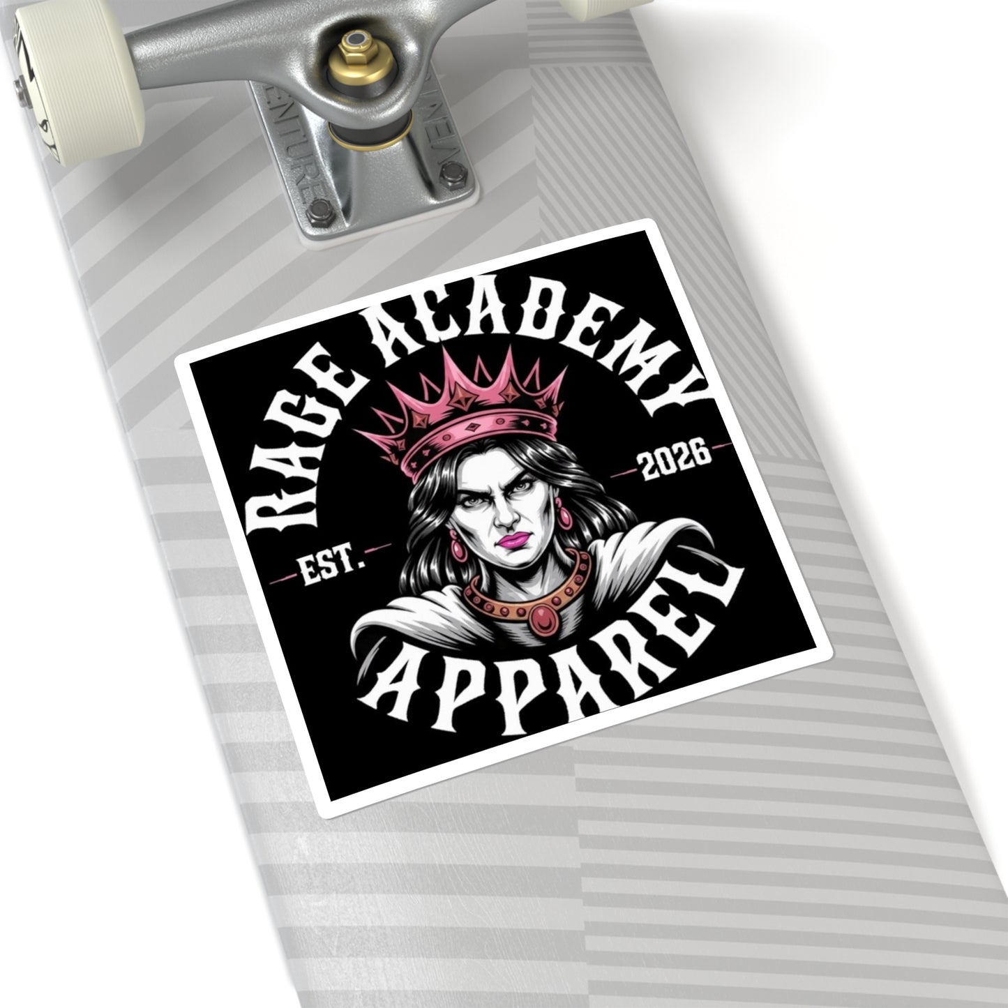 Rage Academy Square Sticker