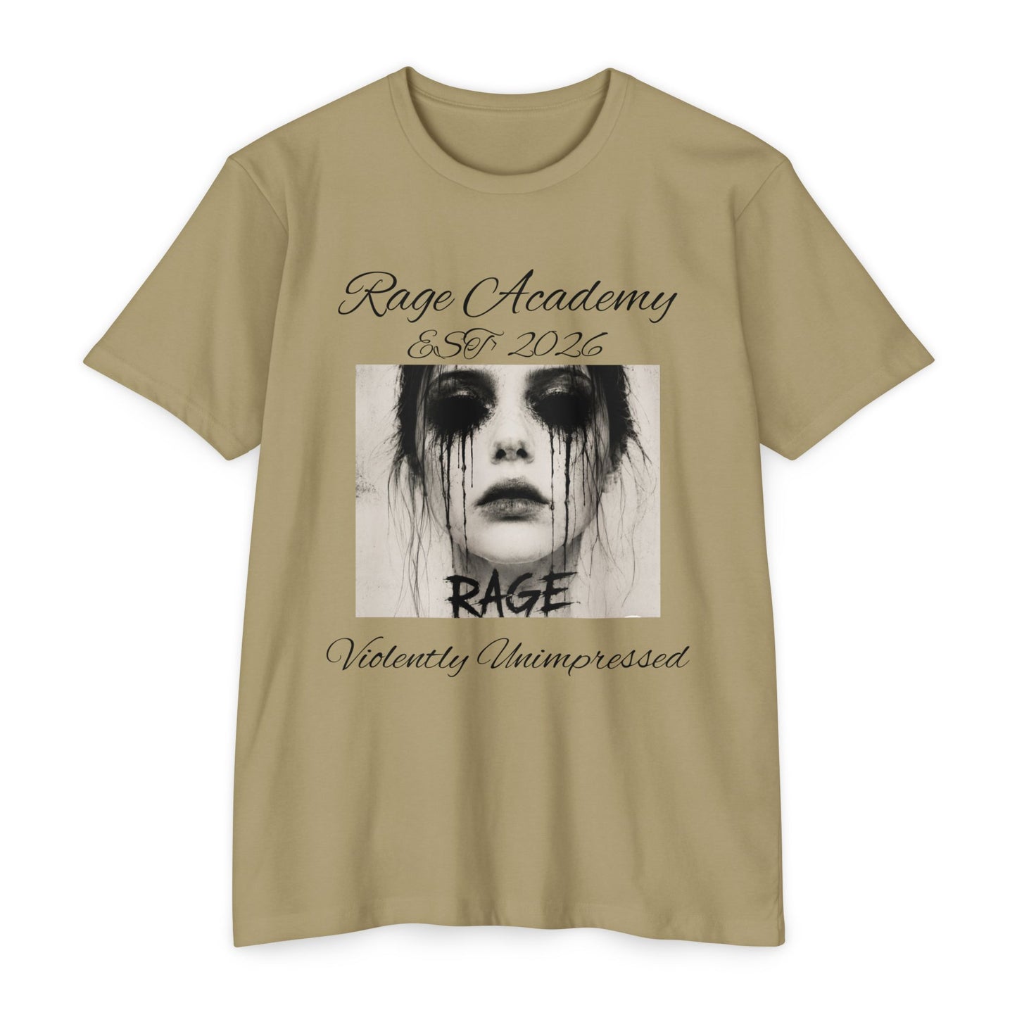 Rage Academy Graphic Tee — 'RAGE'
