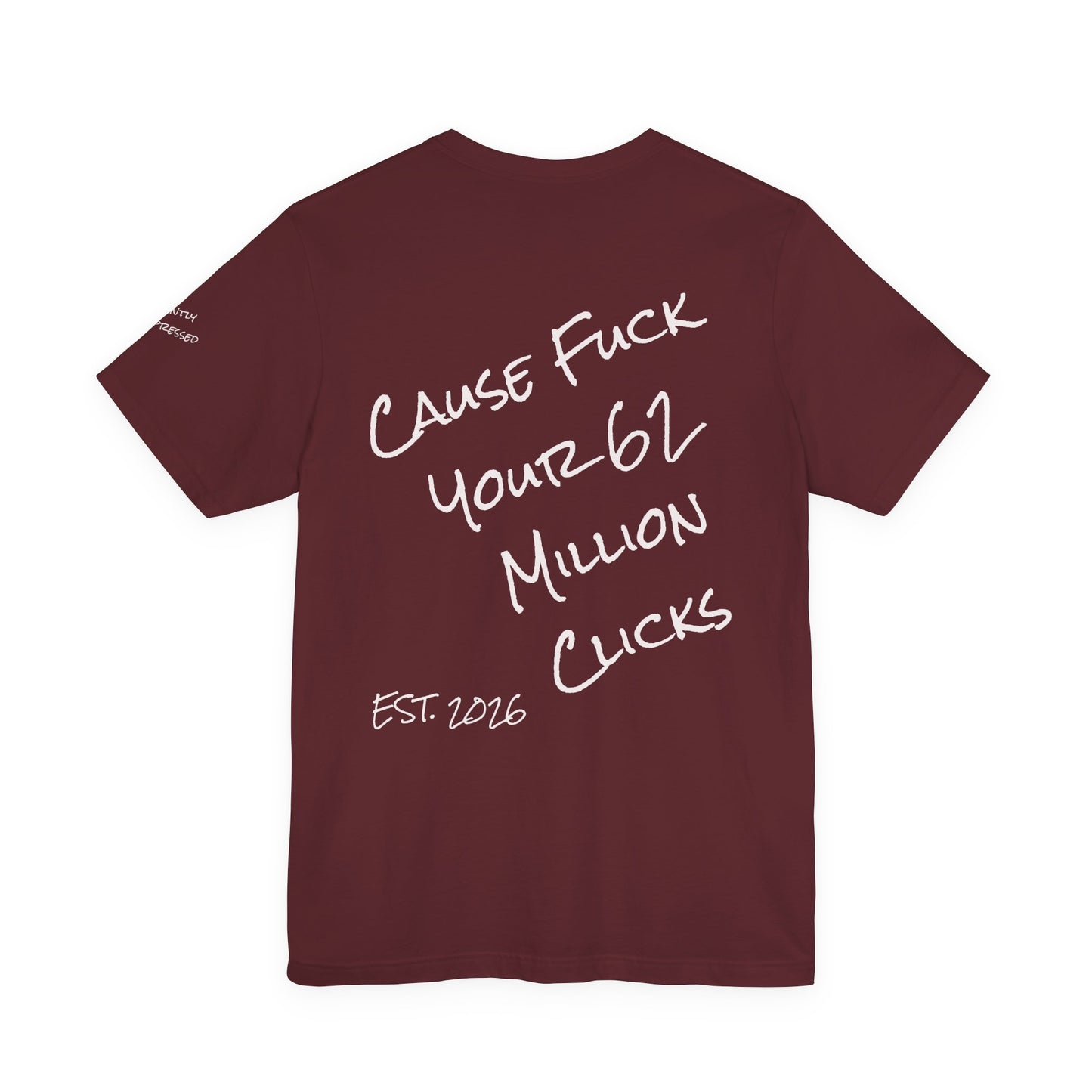Rage Academy Tee Co.  ~ Cause Fuck Your Clicks ~ Dark Colors