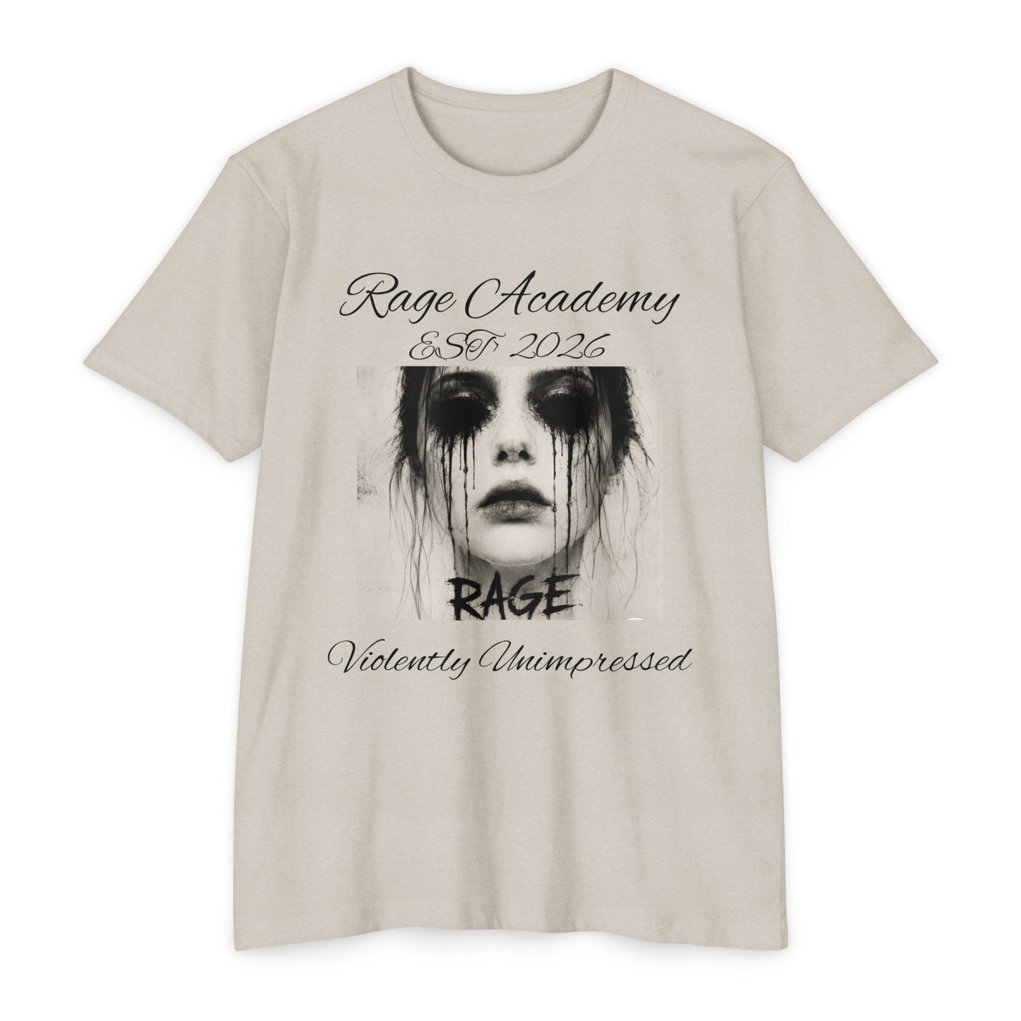 Rage Academy Graphic Tee — 'RAGE'