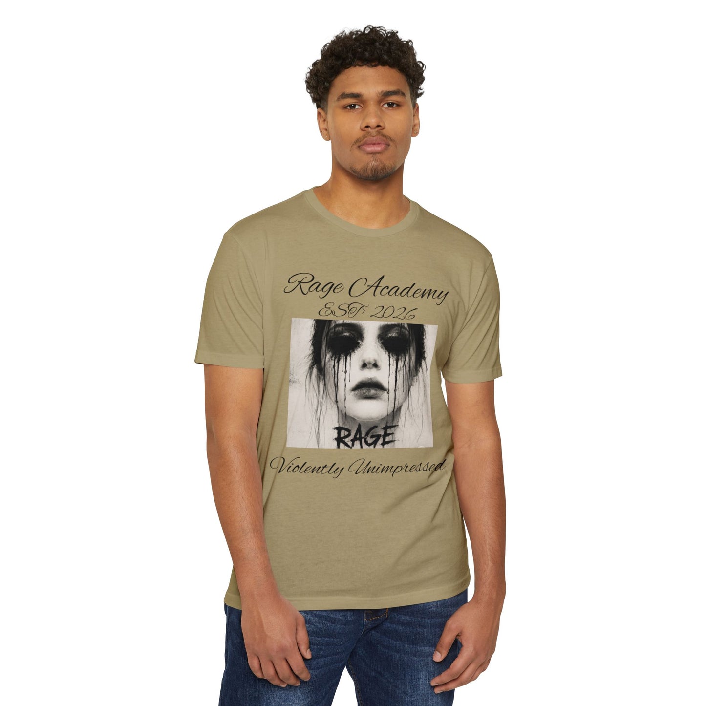 Rage Academy Graphic Tee — 'RAGE'
