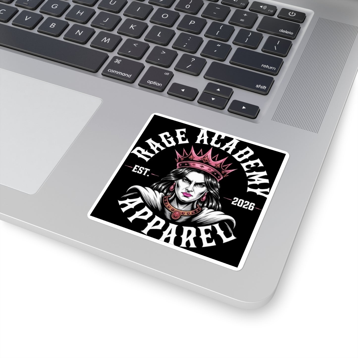 Rage Academy Square Sticker