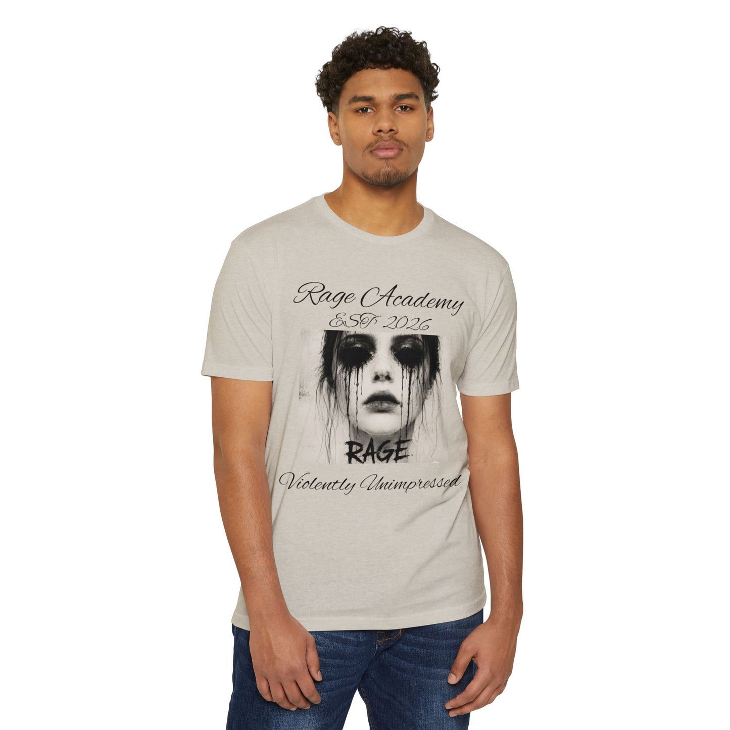 Rage Academy Graphic Tee — 'RAGE'