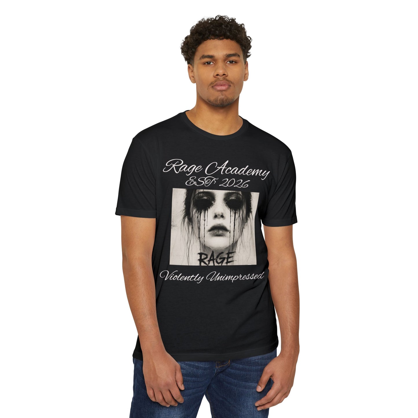 Rage Academy Graphic Tee — 'RAGE'