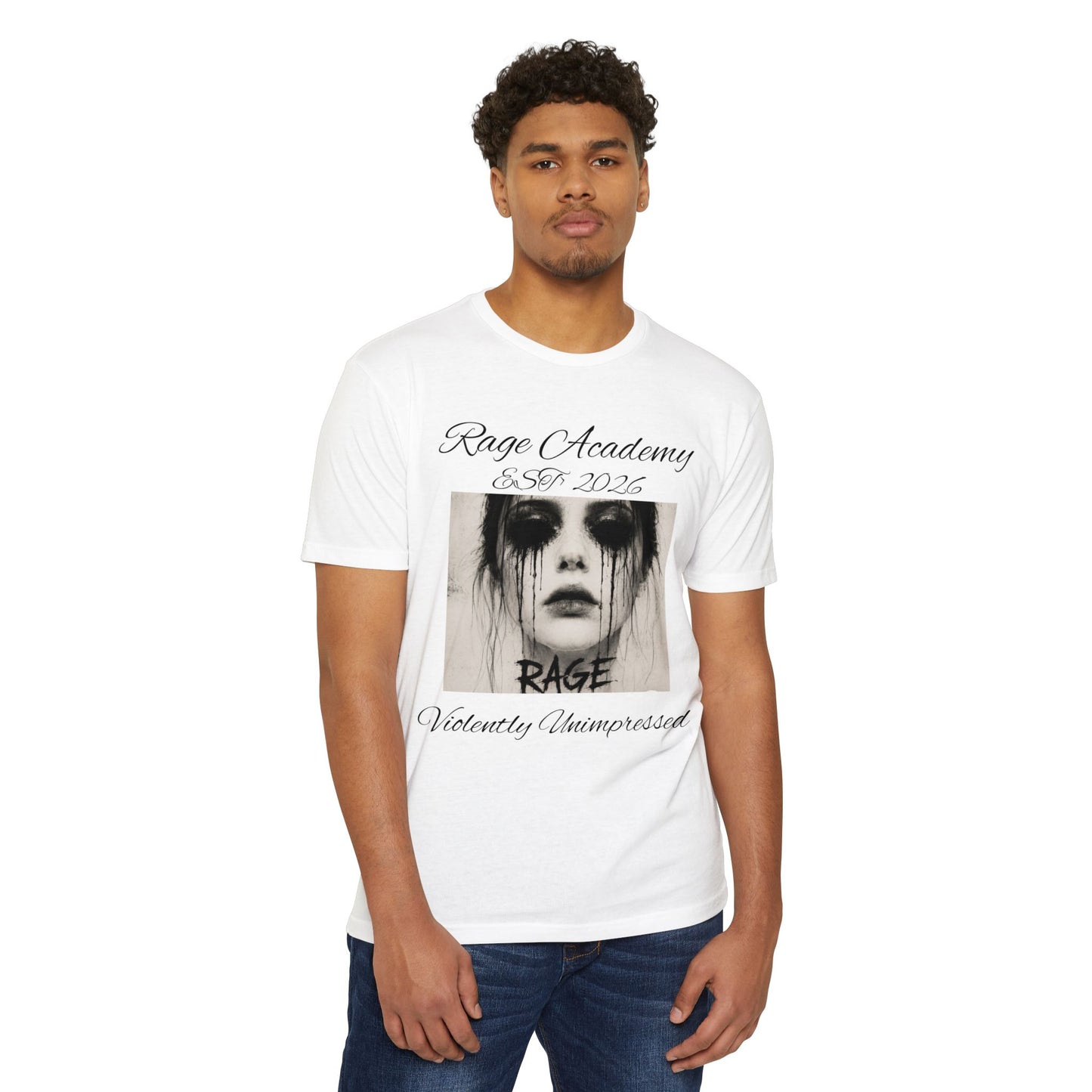 Rage Academy Graphic Tee — 'RAGE'