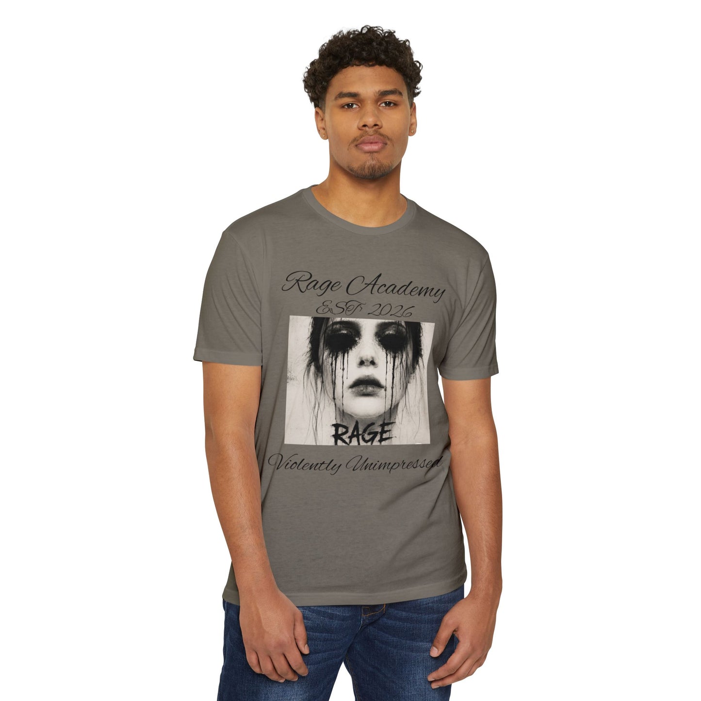 Rage Academy Graphic Tee — 'RAGE'